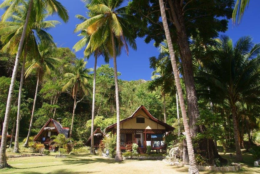 Coconut Garden Island Resort's beachfront cottage
