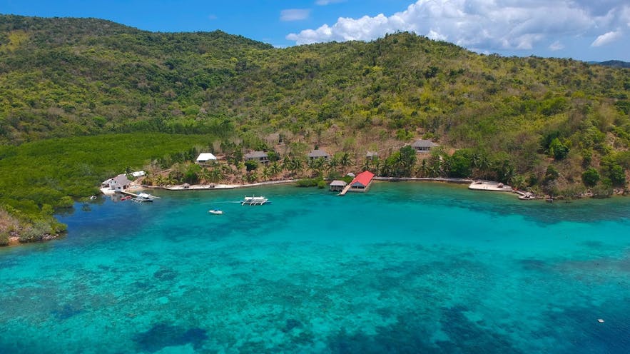 Aerial view of Chindonan Dive Resort