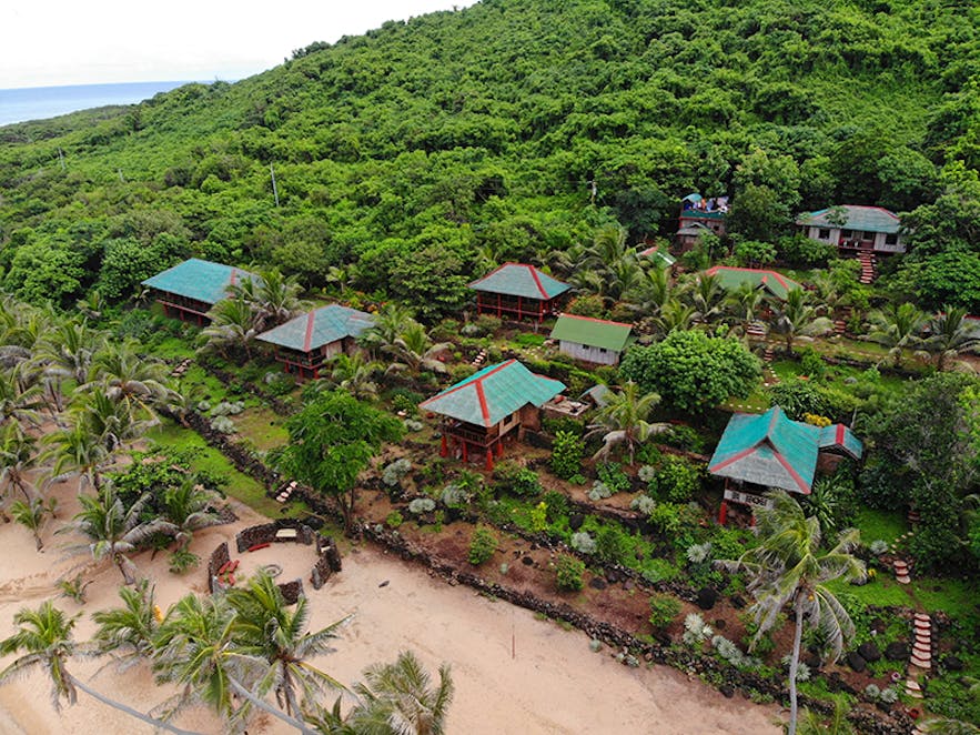 Aerial view of Anino Kite Resort