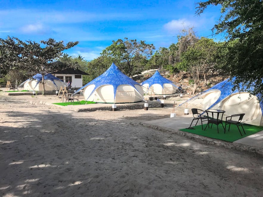 Easy Diving Eco-Resort's glamping tents