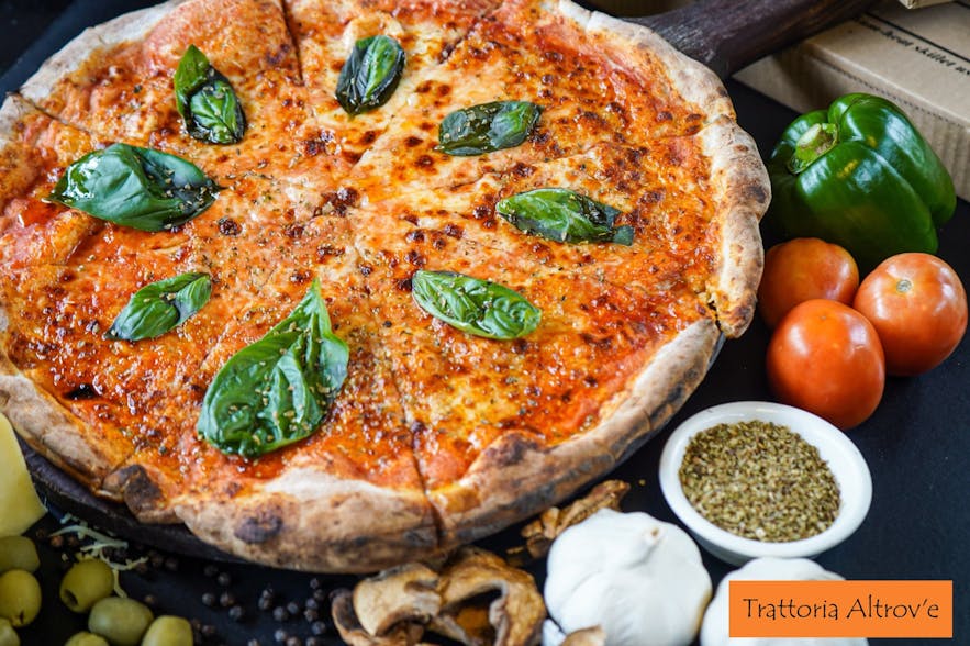 Trattoria Altrov’é El Nido's Margherita Pizza