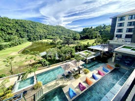 View of Fairways & Bluewater Resort Boracay
