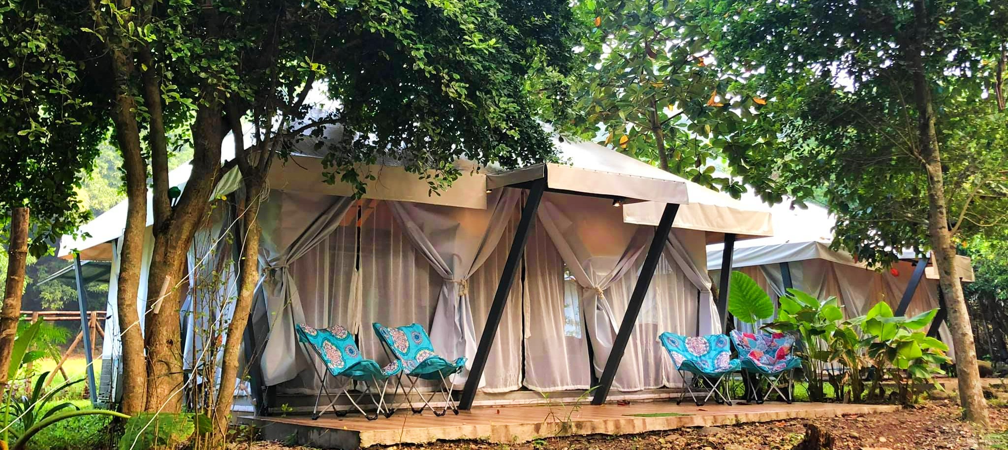 Exterior of Glamping Tent at Playa La Caleta Resort, Morong, Bataan
