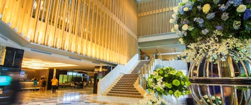 Lobby at Bai Hotel Cebu