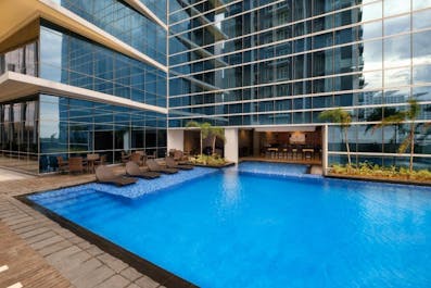 Pool View at Savoy Hotel Mactan Newtown Cebu