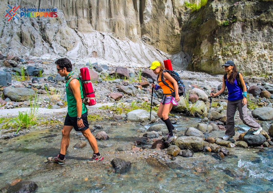 Trekking in Mt. Pinatubo