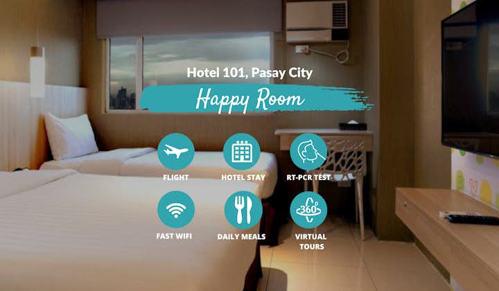 Manila Quarantine from LAX at Hotel 101 with Philippine Airlines, Meals & Virtual Tours