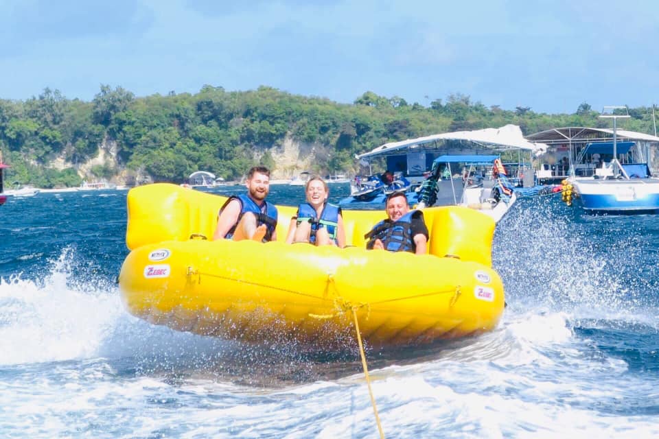 add some spice in your water adventure in Boracay with UFO inflatable water activity
