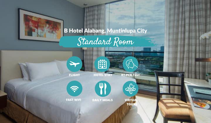 Manila Quarantine from HNL at B Hotel Alabang with Philippine Airlines, Meals & Virtual Tours