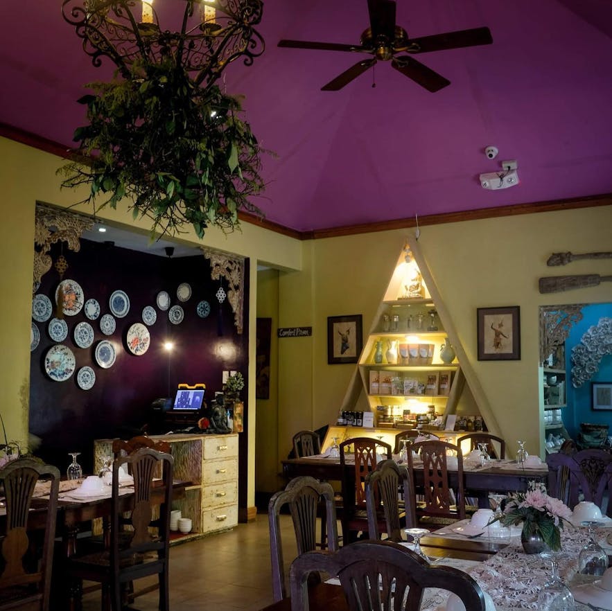 Lime and Basil Thai Restaurant's interior