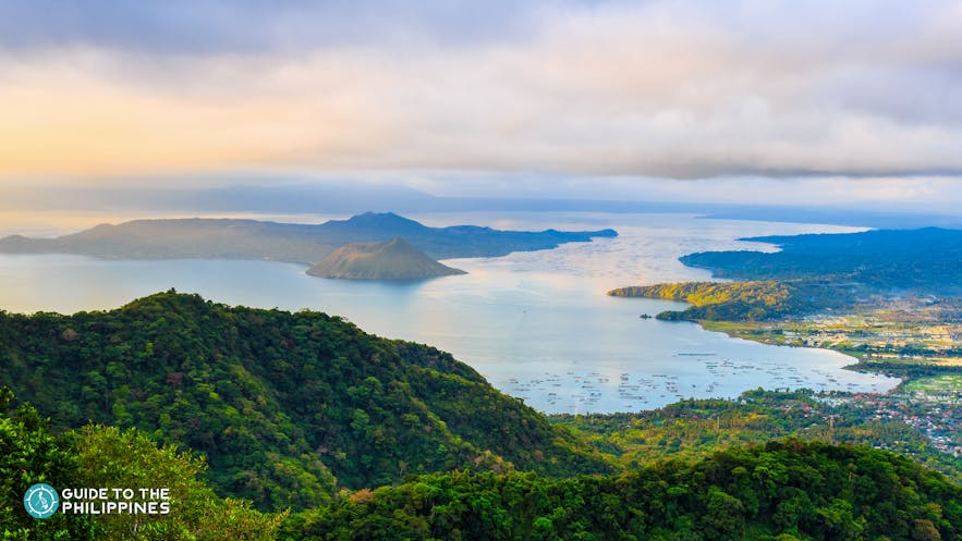 View of Taal Volcano