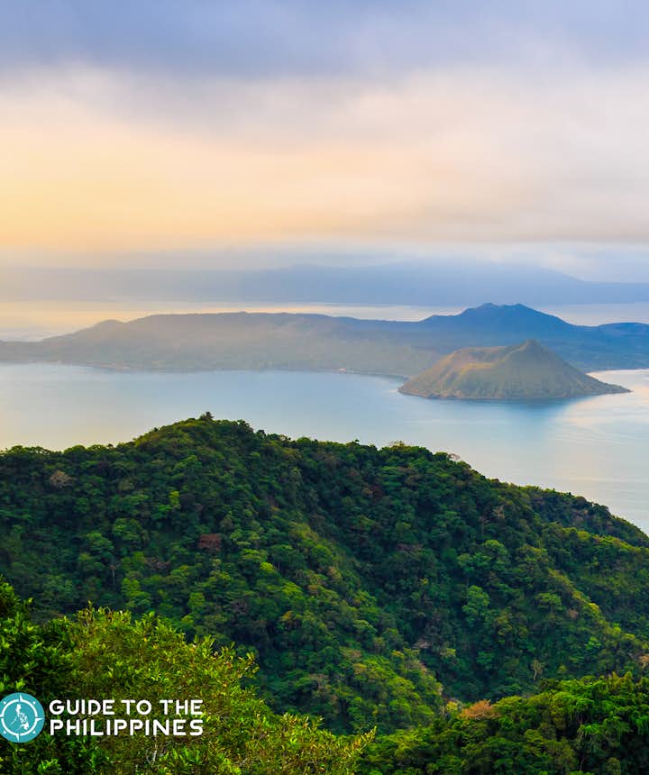 View of Taal Volcano