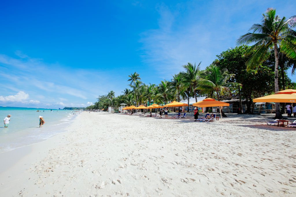 Beachfront of Paradise Garden Boracay Resort