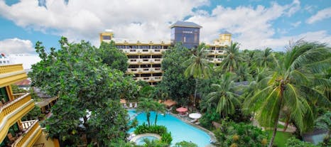 Facade of Paradise Garden Boracay Resort