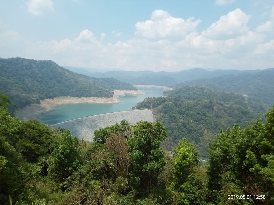 View from the Angat Dam viewdeck