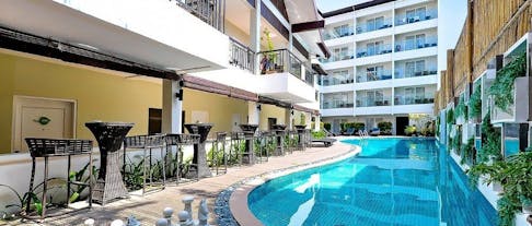 Swimming Pool of Boracay Haven Resort from Manila