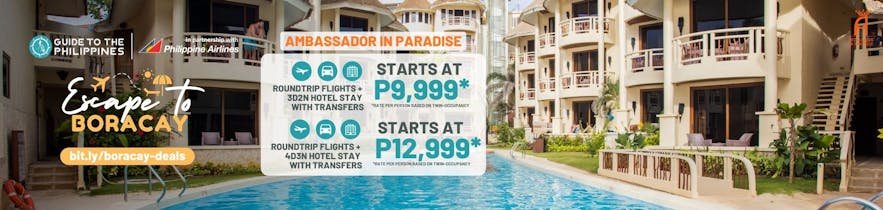 3D2N Boracay Package with Airfare | Ambassador in Paradise from Manila