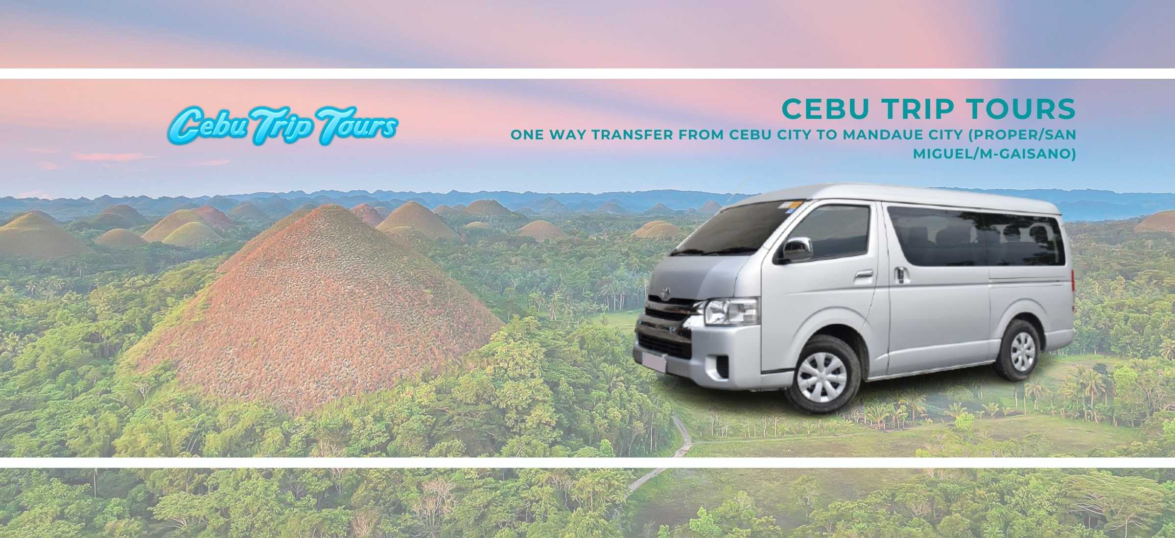 One Way Transfer from Cebu City to Mandaue City (Proper/San Miguel/M-Gaisano)
