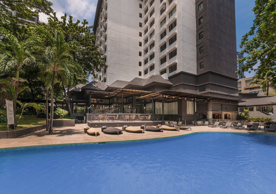 Seda Ayala Center Cebu's poolside