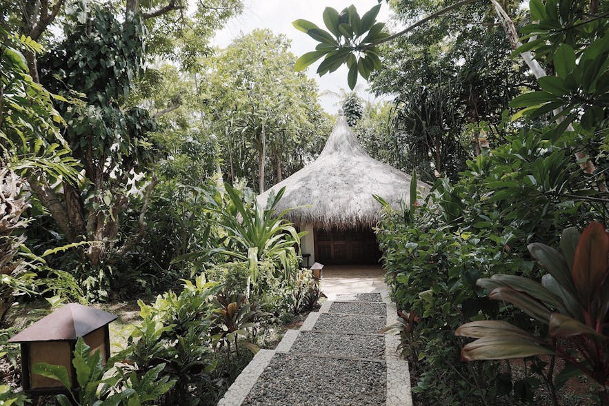 A massage hut in Mandala Spa and Resort Villas