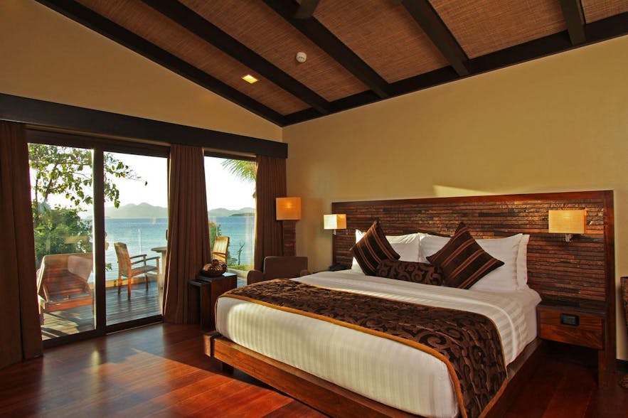 Interior of Two Seasons Coron Island Resort & Spa's Island Tip Bungalow