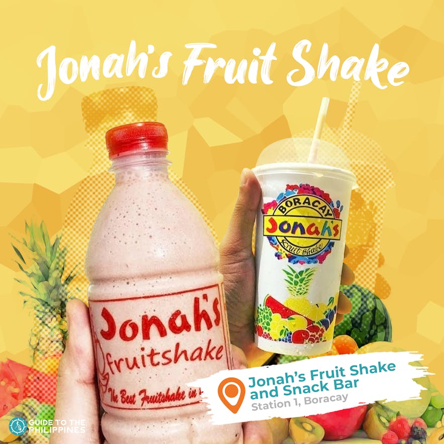 Jonah's fruit shake
