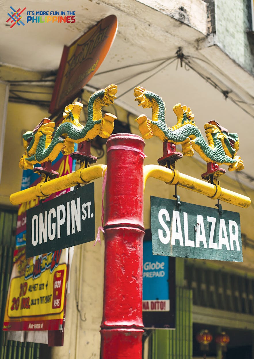 Corner of Onpin and Salazar streets in Binondo