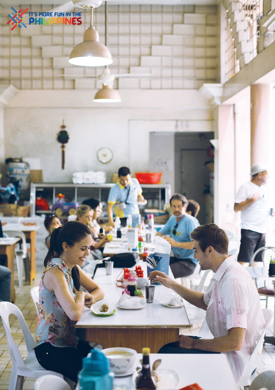 Customers in a Binondo restaurant