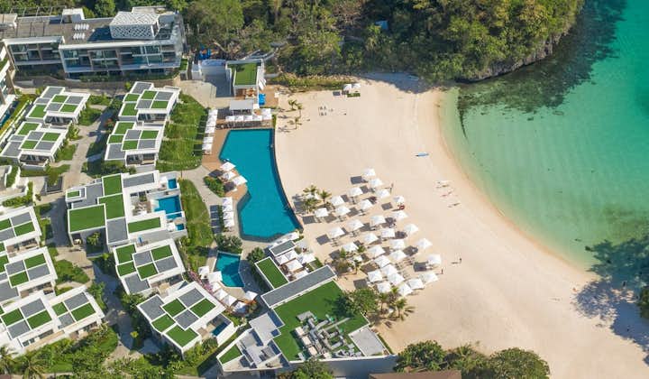 Aerial view of Crimson Resort & Spa Boracay