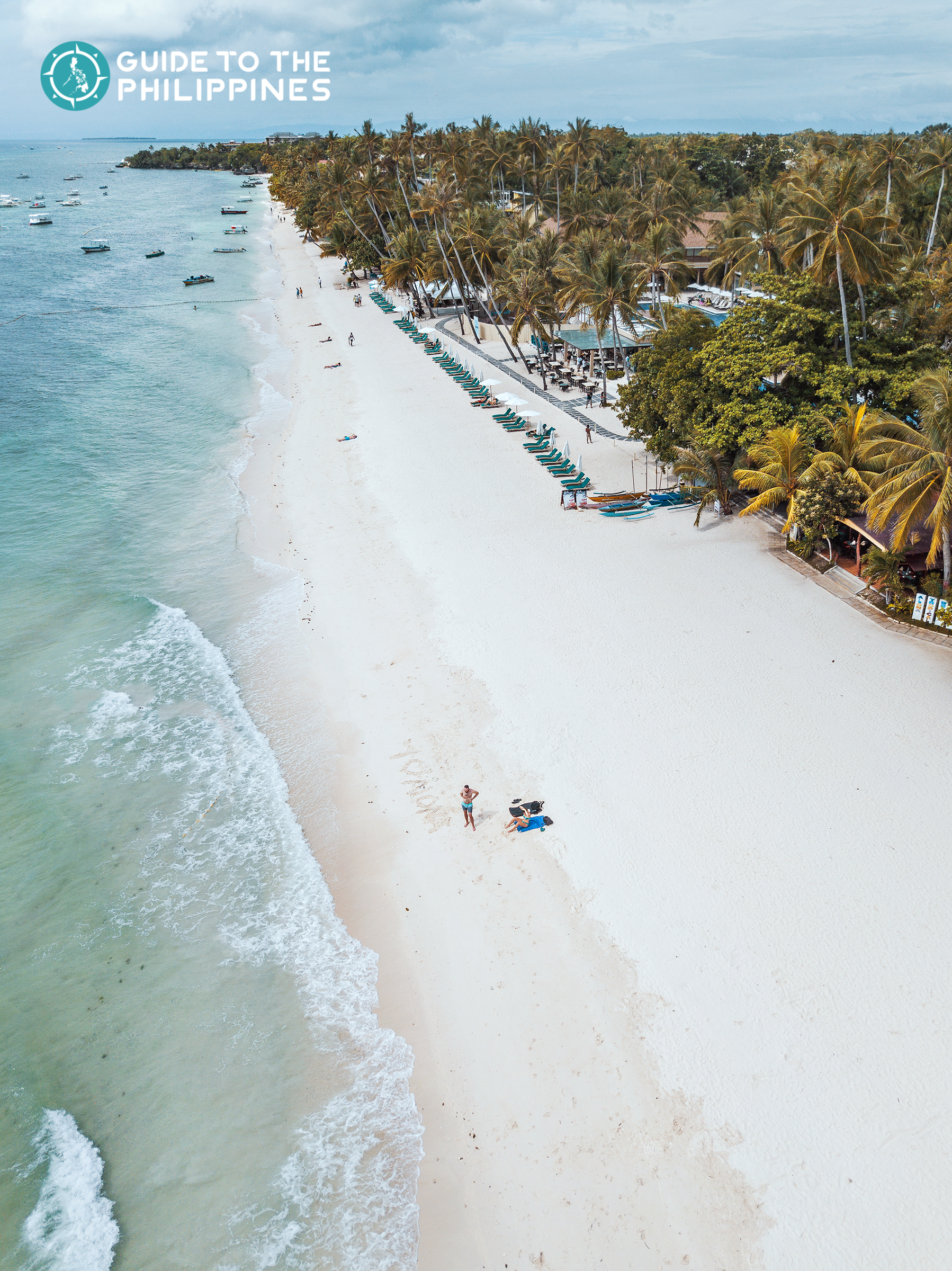 Alona Beach in Panglao Island Bohol