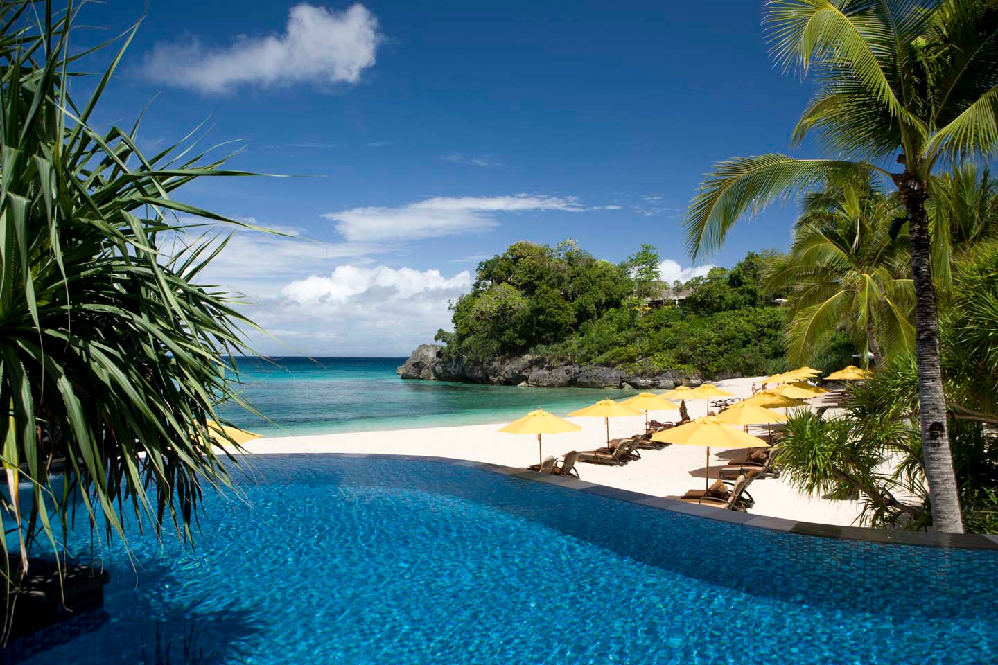 Beachfront at Shangri-La’s Boracay Resort & Spa