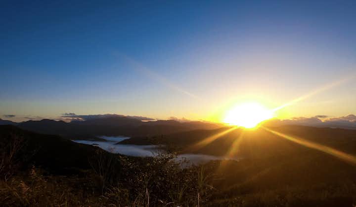Catch and be amazed with the sunrise at Mt. Batolusong