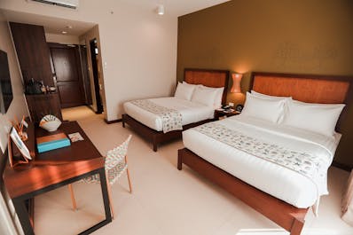 巴拉望科隆岛巴库湾度假村的豪华大床房