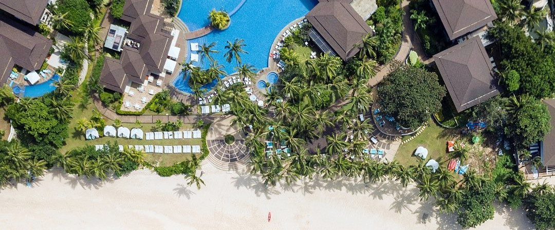 Aerial View of Movenpick Resort & Spa Boracay