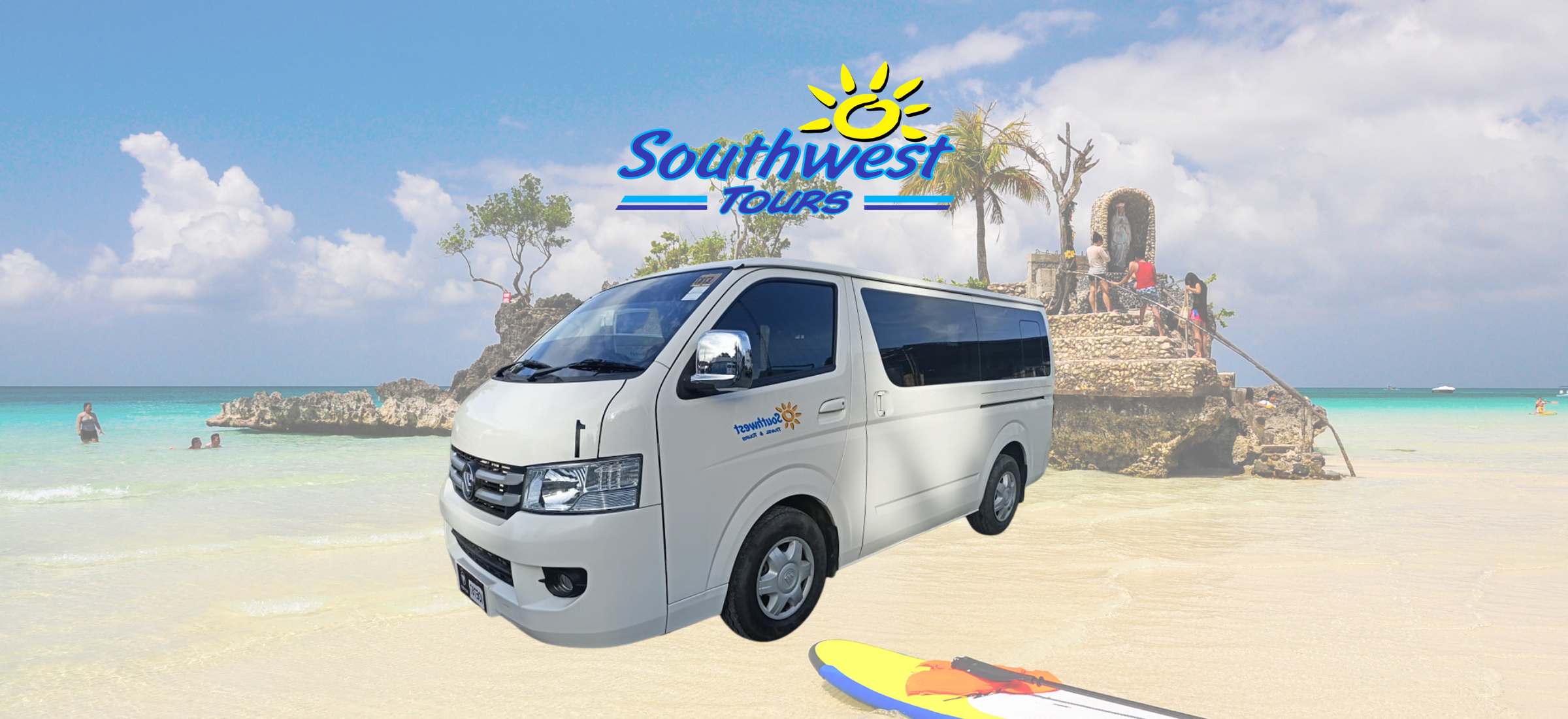 Private Boracay Transfer | 14-seater Van Rental with Driver