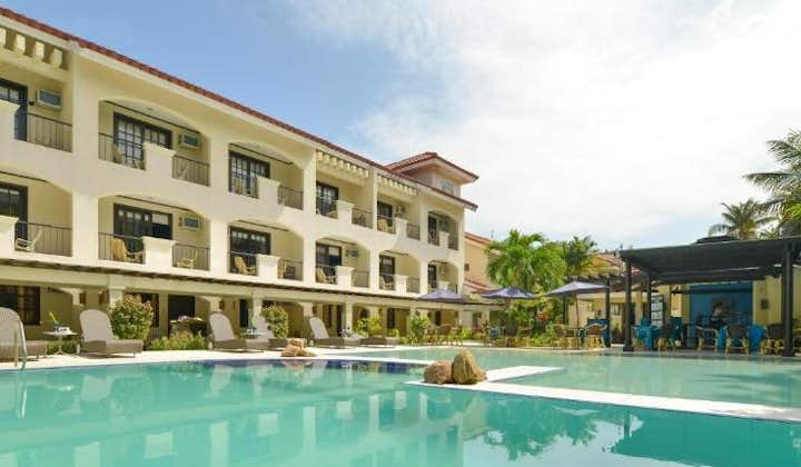 Swimming Pool and Beachfront Property of Le Soleil de Boracay Hotel