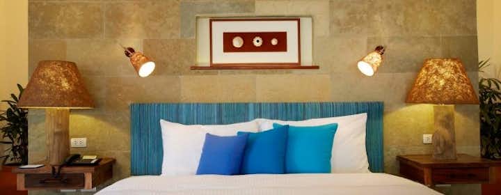 hotel room at Bluewater Maribago Cebu