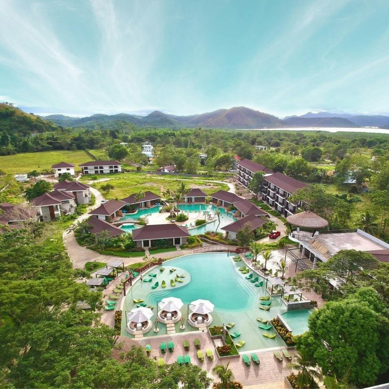 Aerial view of TAG Resort