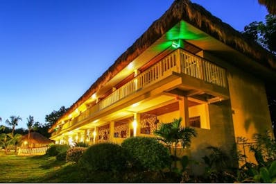 Watch the waves at your room at Bohol Beach Club