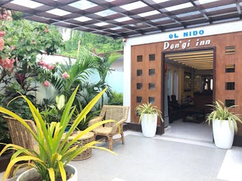 Lobby Entrance at Den'gi Inn El Nido