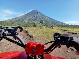 Albay Mayon ATV black lava trail