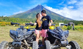 They say Albay is perfect for honeymooners, add this combo black lava trail for your next date