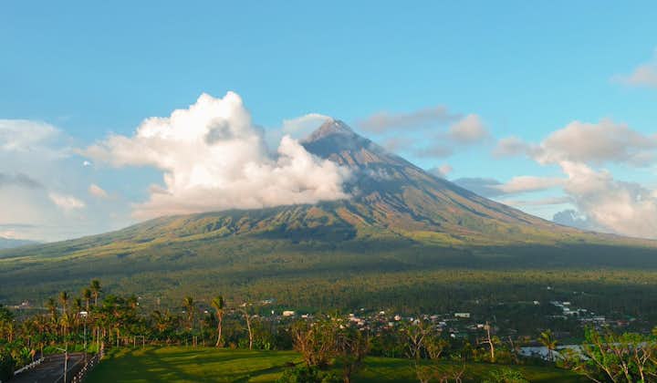 Perfect view of Mayon Volcano from Quitinan Hill