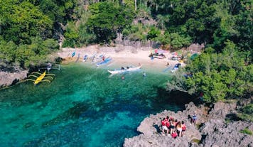 Crystal clear water of Puerto Galera