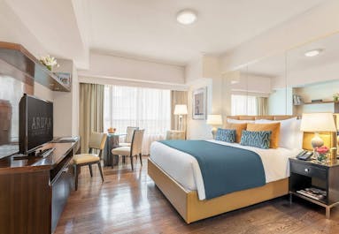 Studio Deluxe Room at the Aruga Apartments by Rockwell Makati