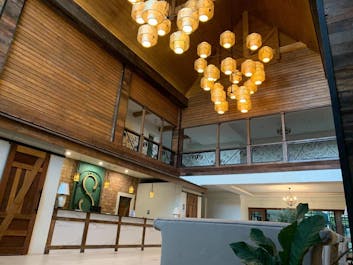 Lobby of Hotel in Laoag City