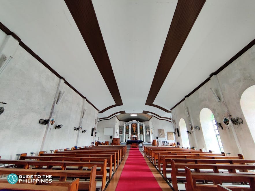 Daraga Church's interior