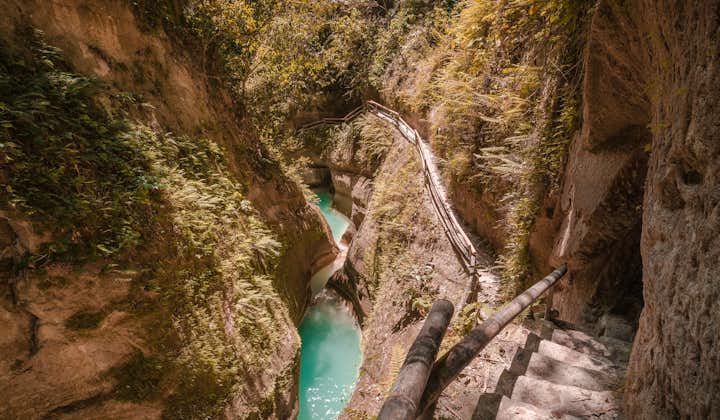 Go on a canyoneering tour of Kawasan Falls