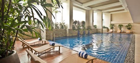 Indoor Swimming Pool at KL Serviced Residences Makati