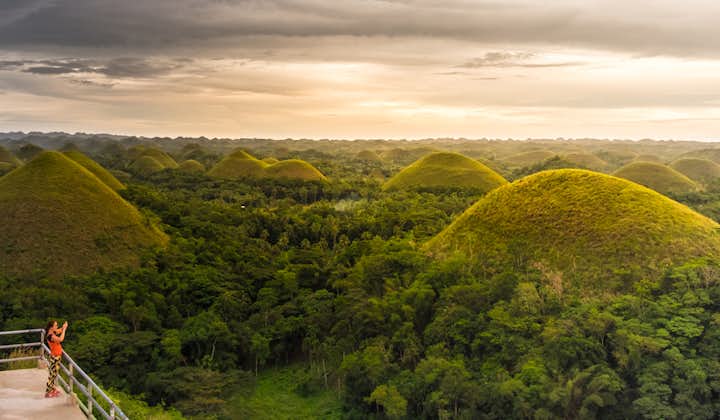 Sightseeing at Chocolate Hills